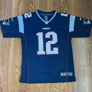 Boy's Large Tom Brady Patriots Jersey
